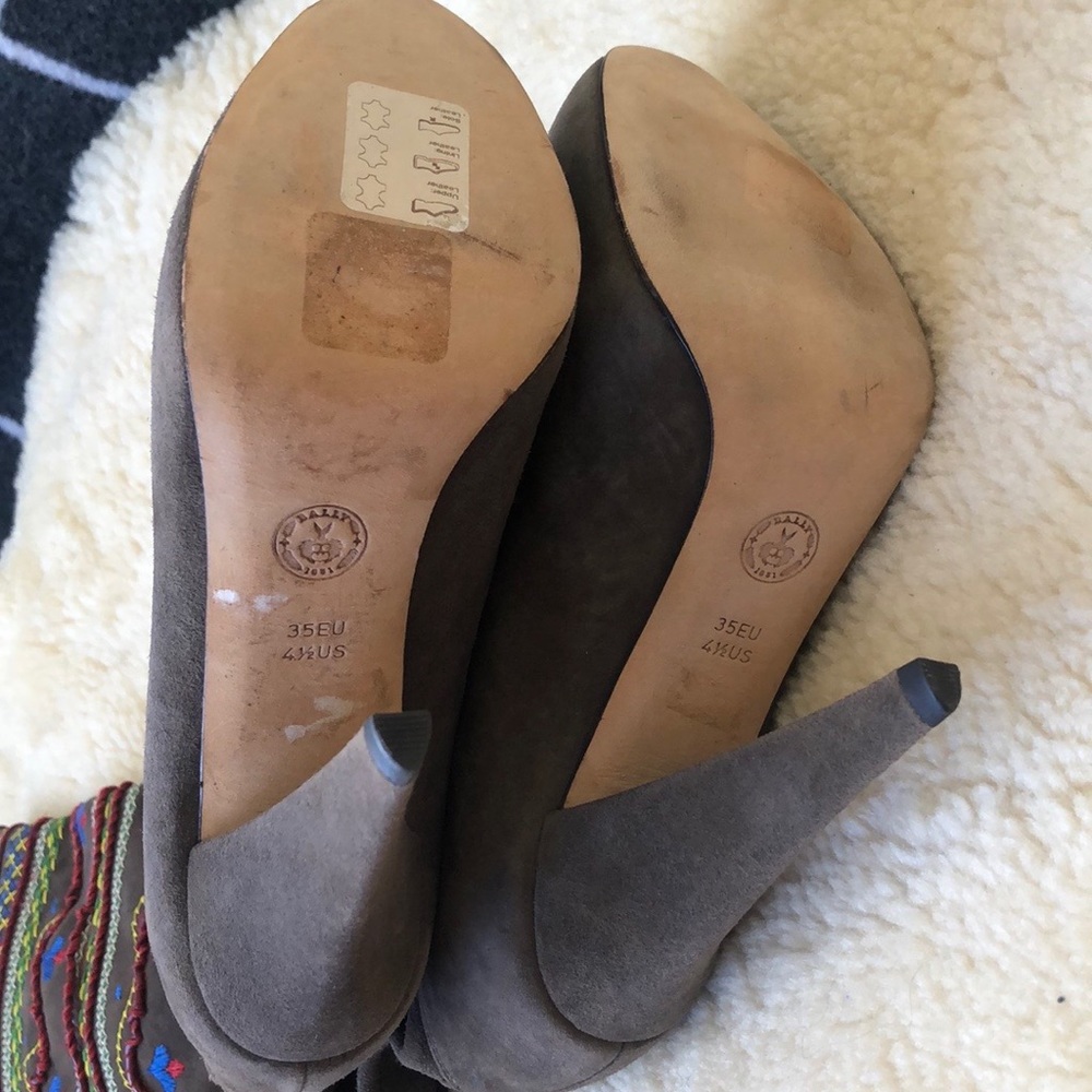 Bally brown suede boots - EU35 / AU5 - Picture 7 of 10